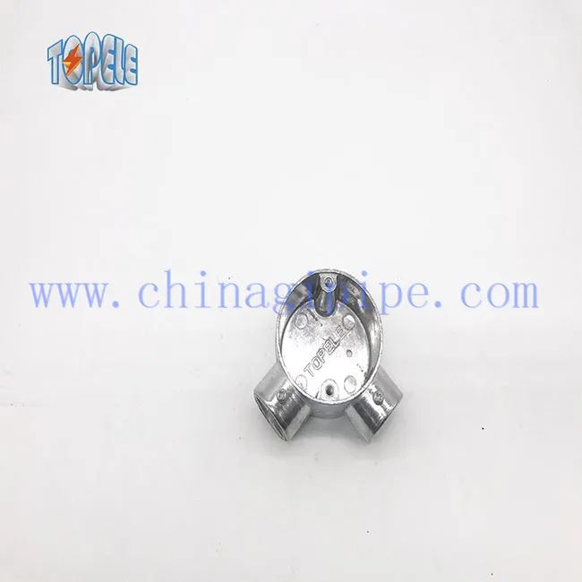 アングルウェイBS 4568/BS 31アルミ円形ボックス