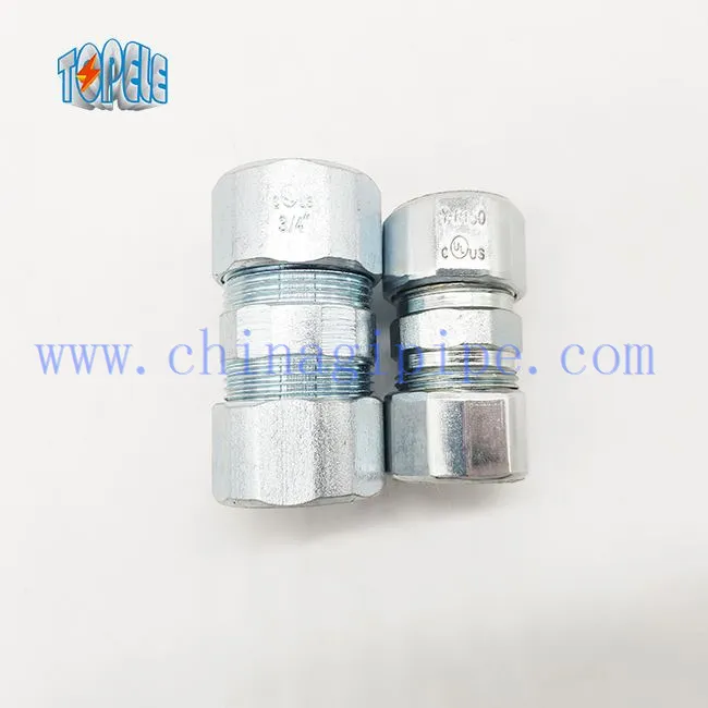 UL リスト EMT 圧縮カップリング